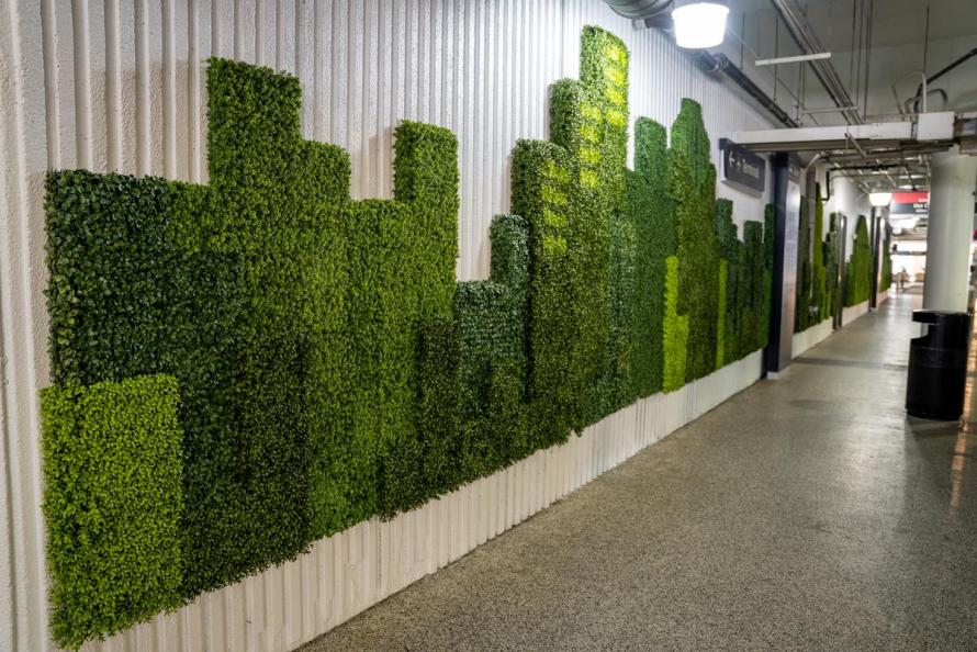 Green Wall at HOU