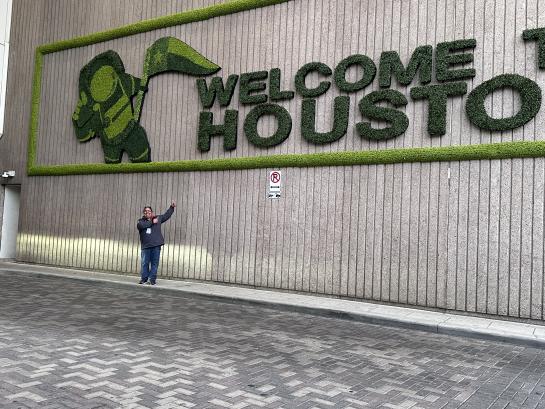 Green Wall at IAH