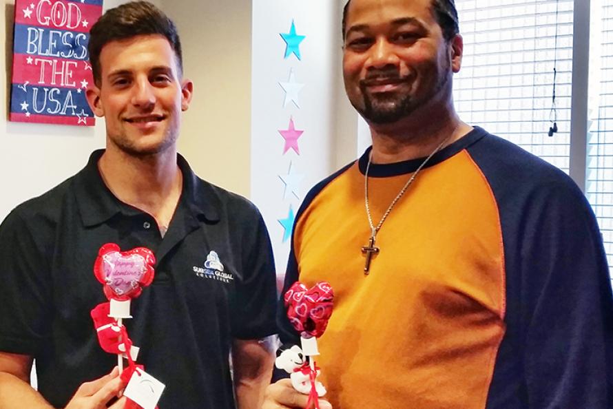 Houston Airports Spreads Love for Valentine's Day