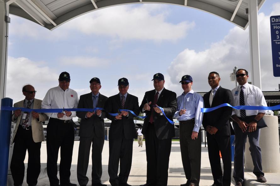 New Economy Parking Lot Opens at Bush Airport