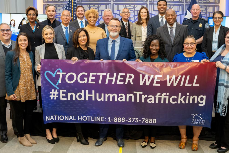 Together we will #EndHumanTrafficking