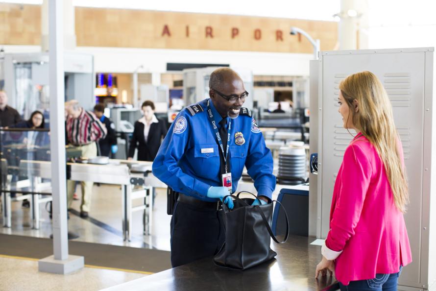 TSA Agent Showcases Houston Friendly Spirit
