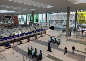 IAH Terminal E Ticketing Lobby