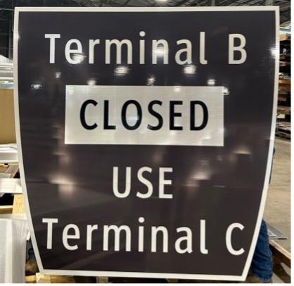 Terminal B Closed