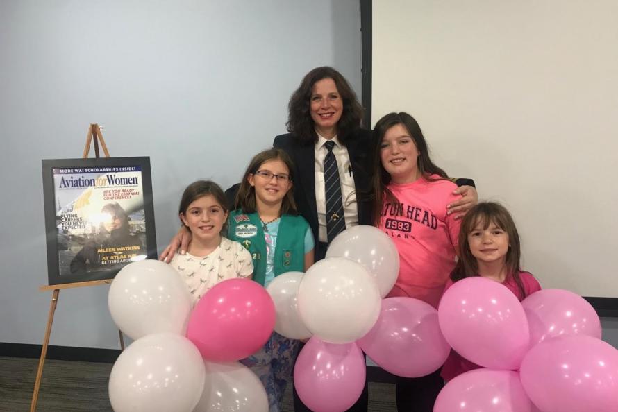 Houston Airports Celebrates Girls in Aviation Day