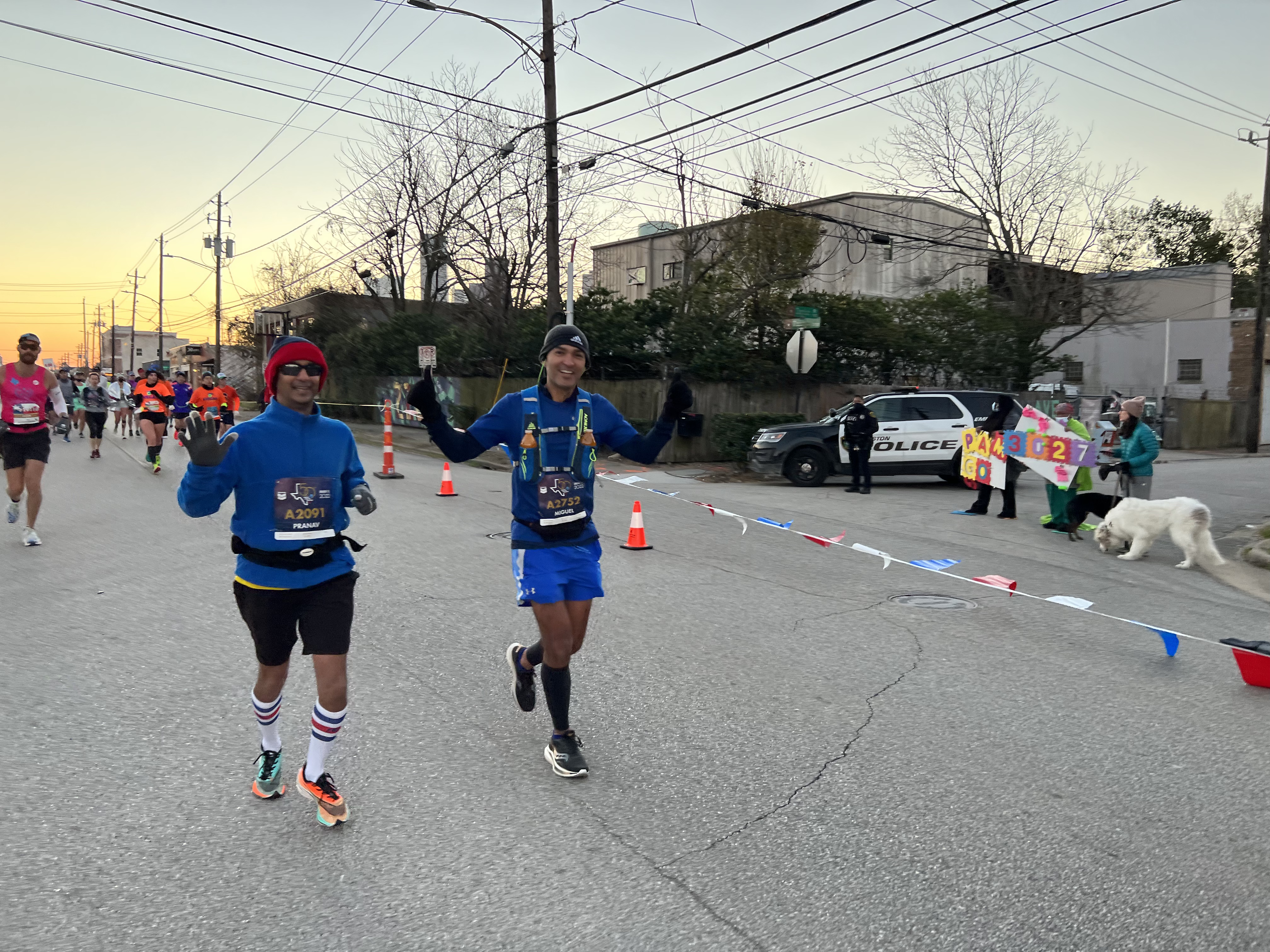 Miguel Ramirez running