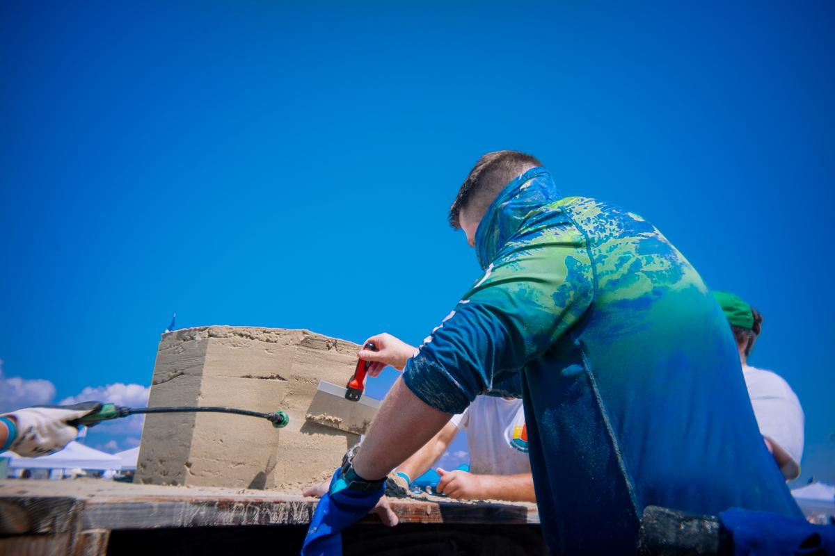 Houston Airports sandcastle competition