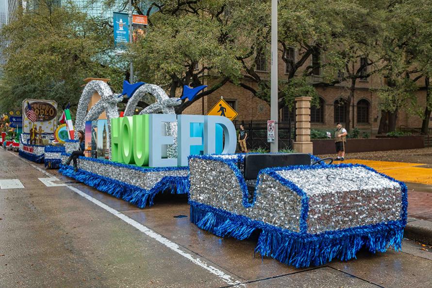 Houston Airports Debuts New Float at Houston Rodeo Parade