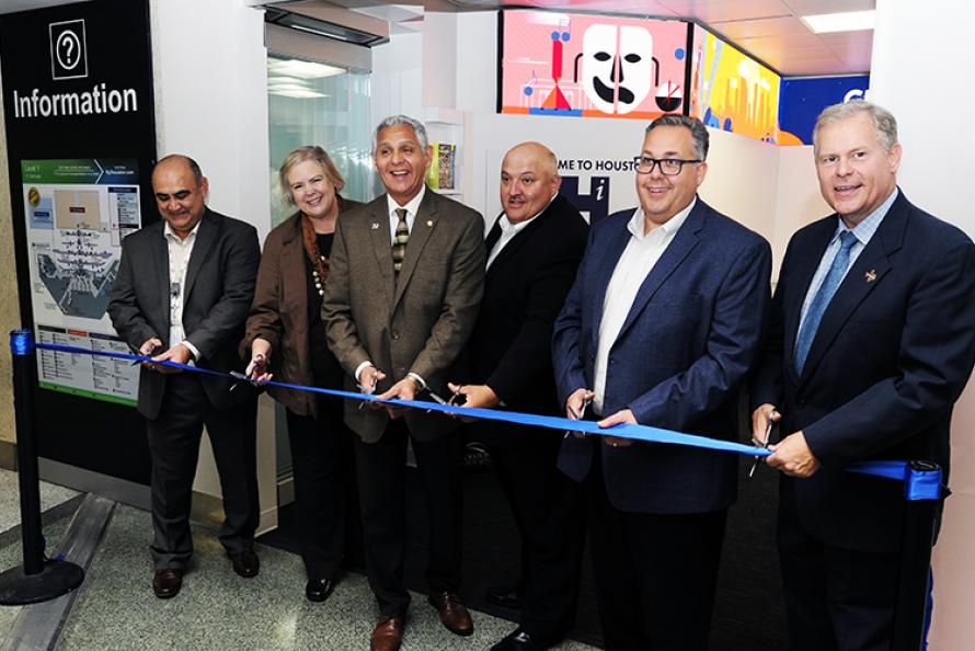 Houston Airport System and Houston First team to launch ‘Houston Interactive’ digital welcome station at Hobby Airport