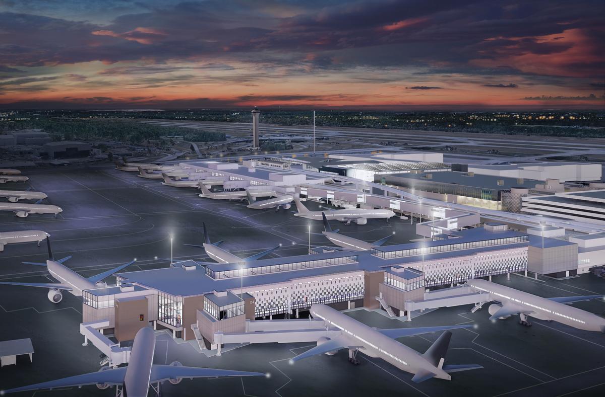 new international terminal at IAH