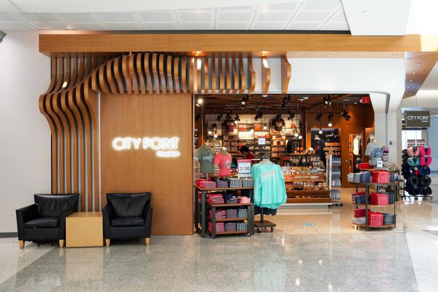 City Point Retail Store inside Bush Airport
