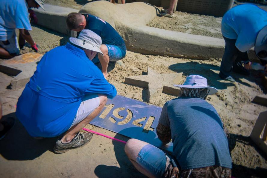 Houston Airports sandcastle competition