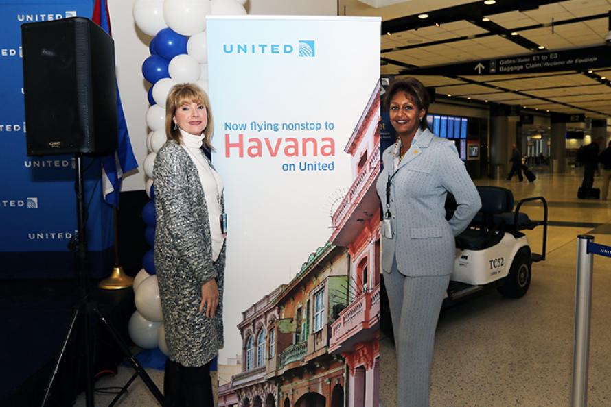 United Airlines Begins Nonstop Flights Between Houston and Havana, Cuba