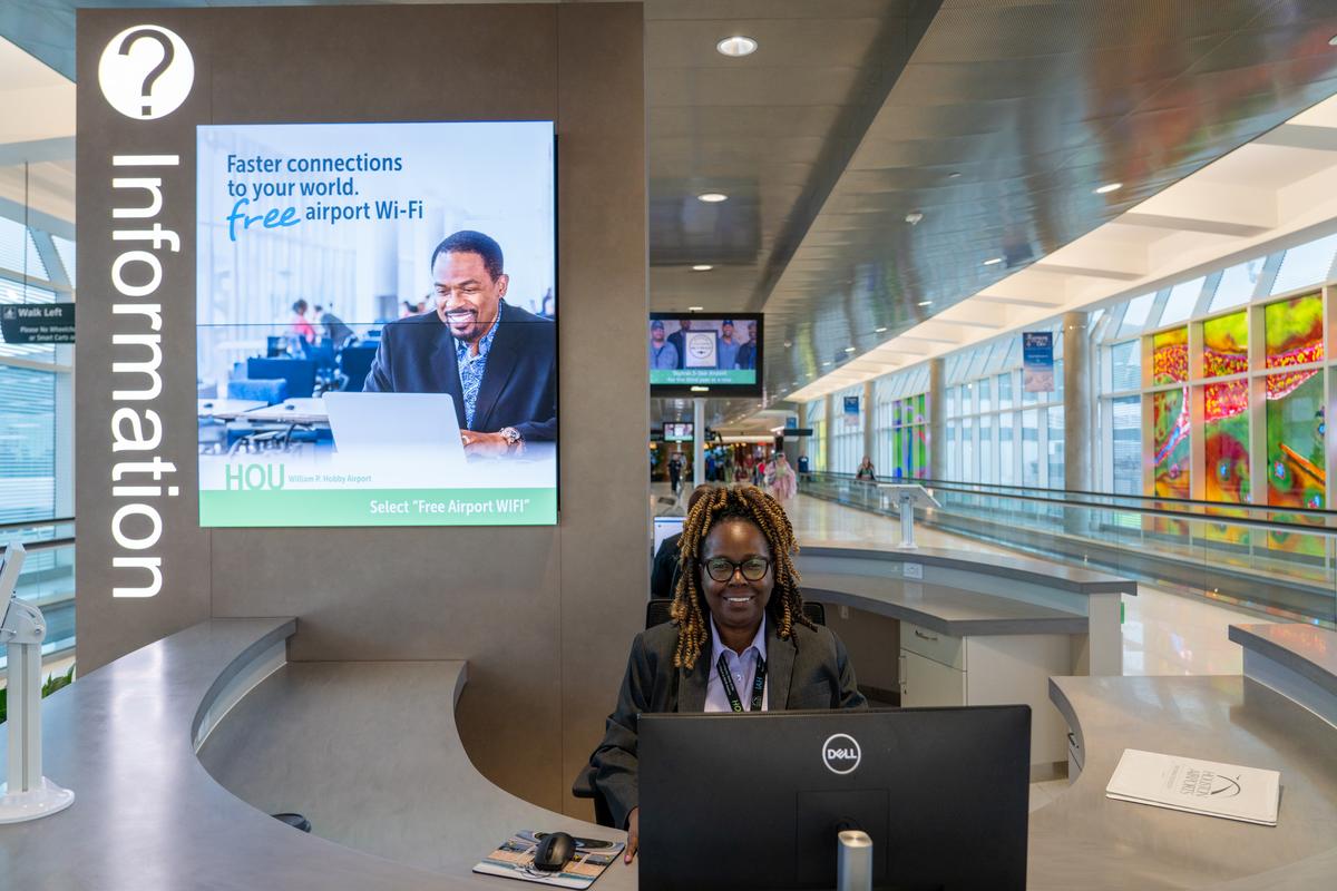 Information Booths at HOU