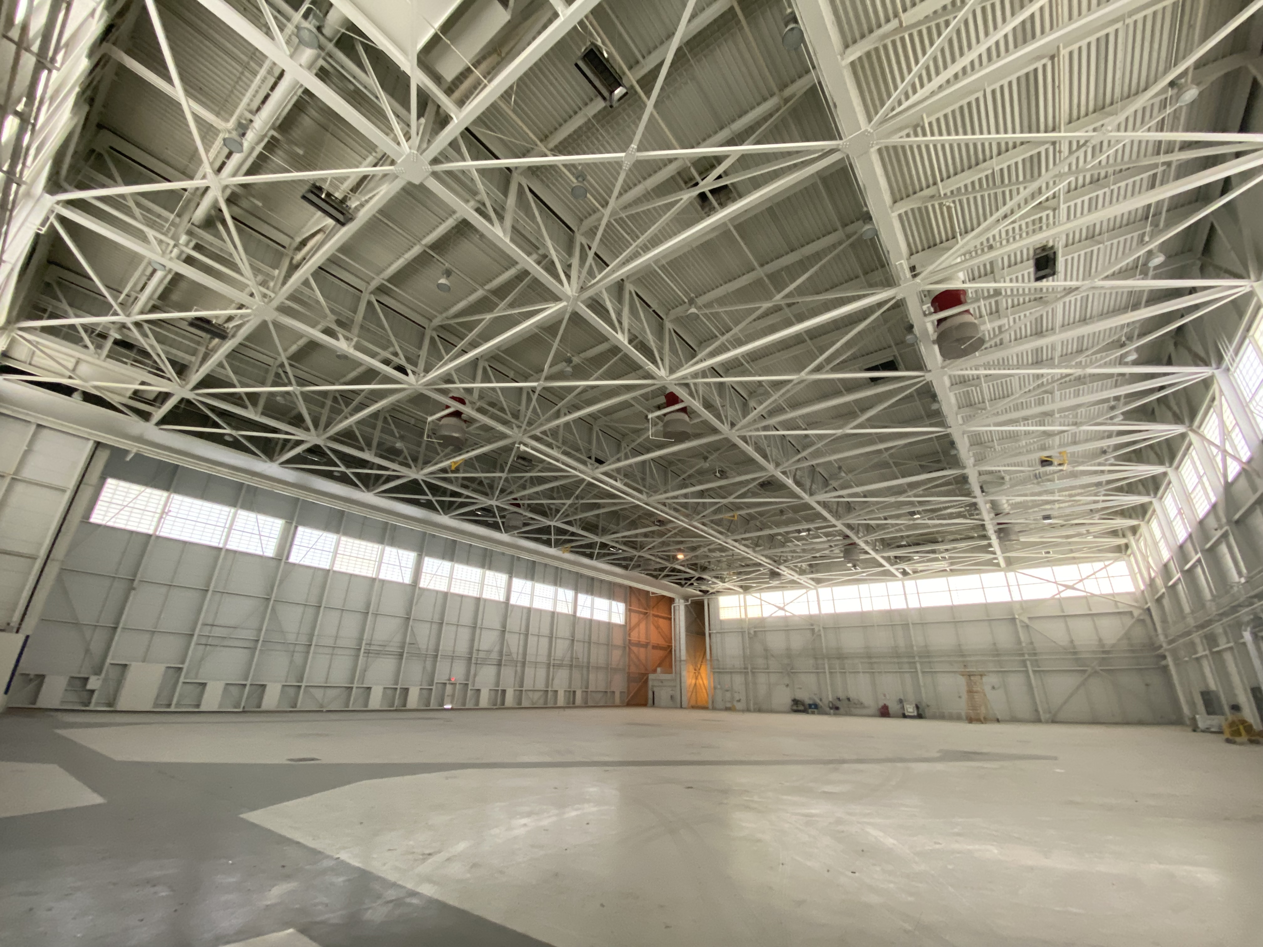 The facility will serve as a large aircraft maintenance hangar with offices and warehousing for the Spirit Technical Operations team when it begins its first phase of operations.  