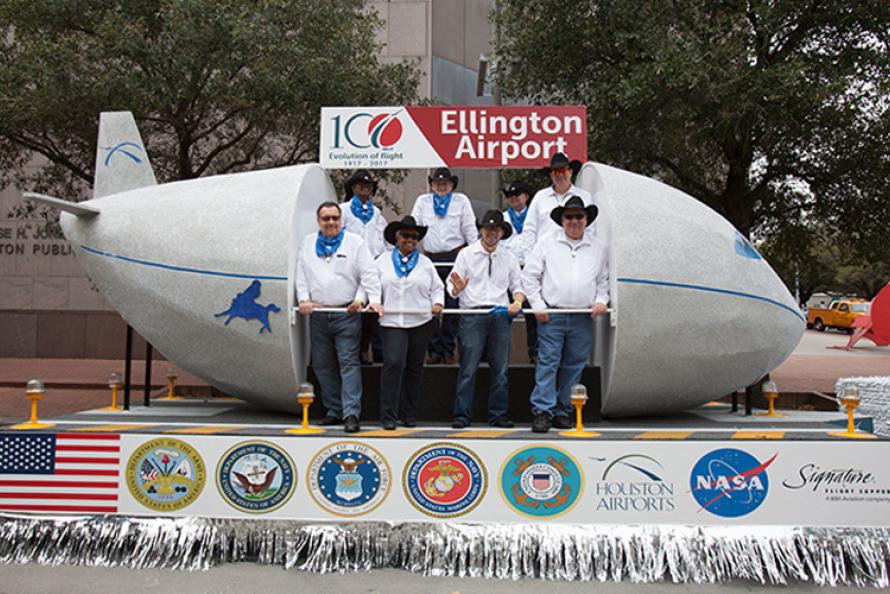 Houston Airports Celebrate Ellington Airport’s Upcoming Centennial at Rodeo Houston 