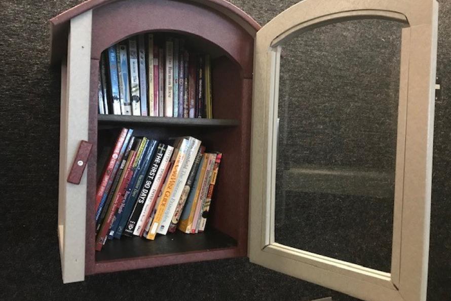 Little Library Takes Flight at Hobby Airport