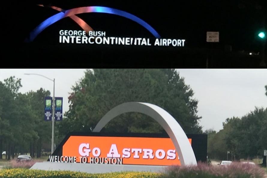 Houston Airports Joins the MLB World Series Action: Go 'Stros!