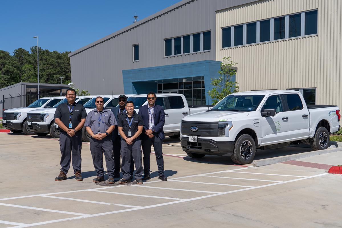 All-Electric Ford trucks