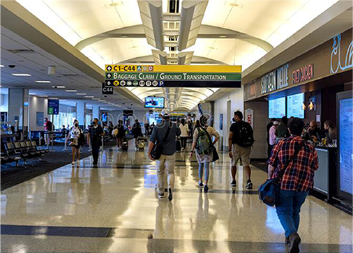 New C north concourse - Before