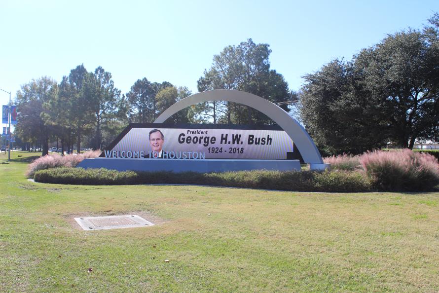 IAH Pays Tribute to George H.W. Bush