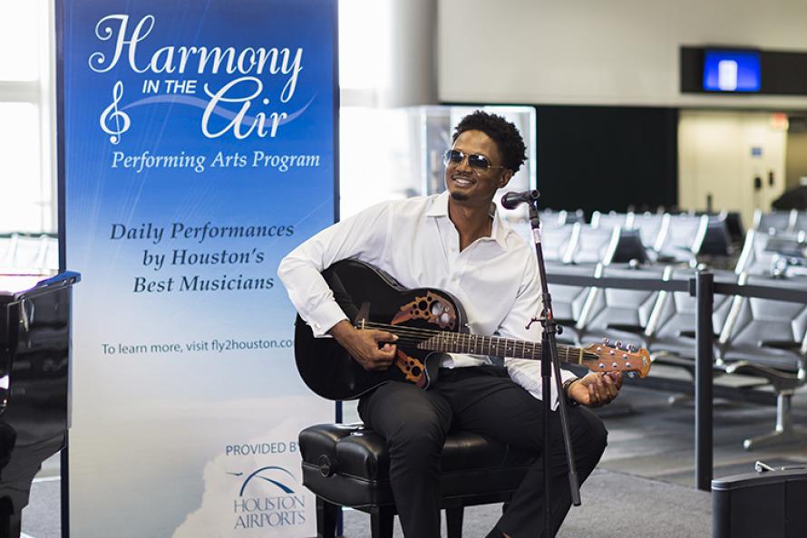 Harmony in the Air Performing Arts Program Soars at Houston Airports