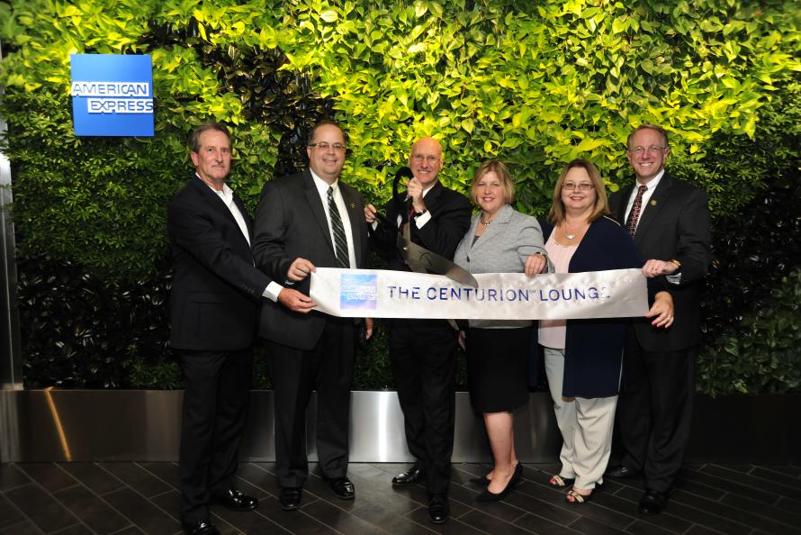 American Express Opens The Centurion Lounge at Bush Airport